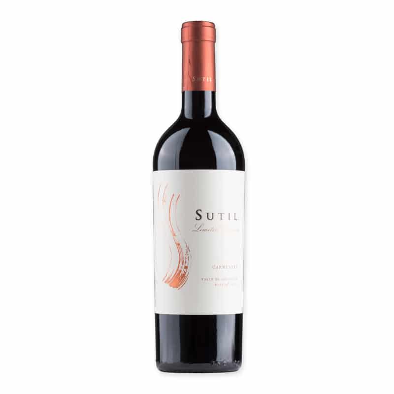 sutil limited release Carmenere 2024